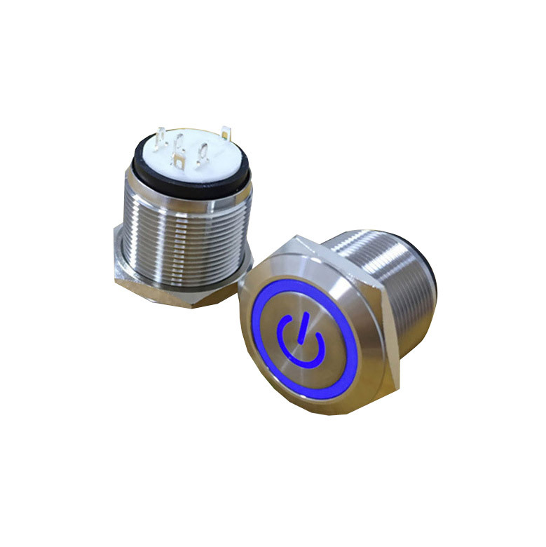 16mm金属按钮开关M16防水金属2