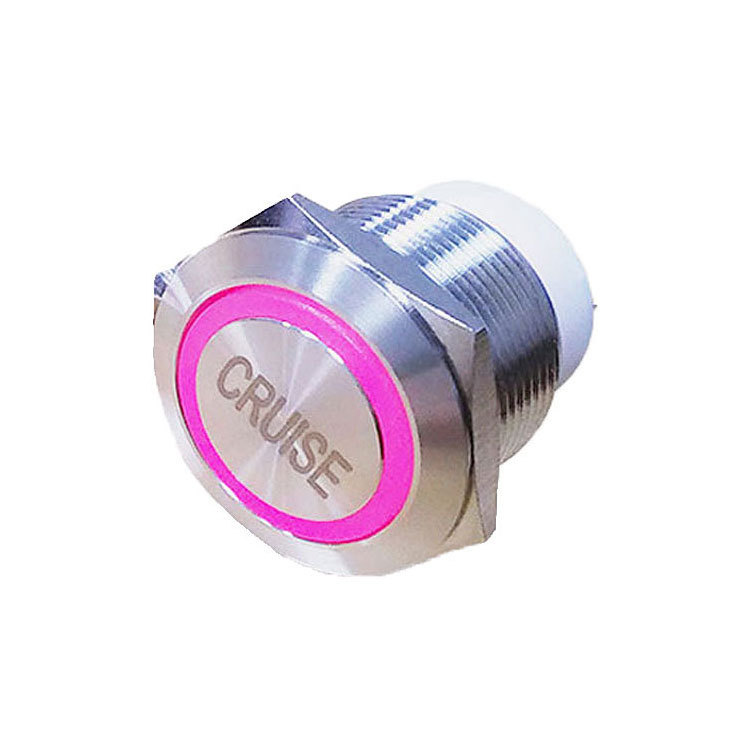 22mm防水型黑色不锈钢带灯2