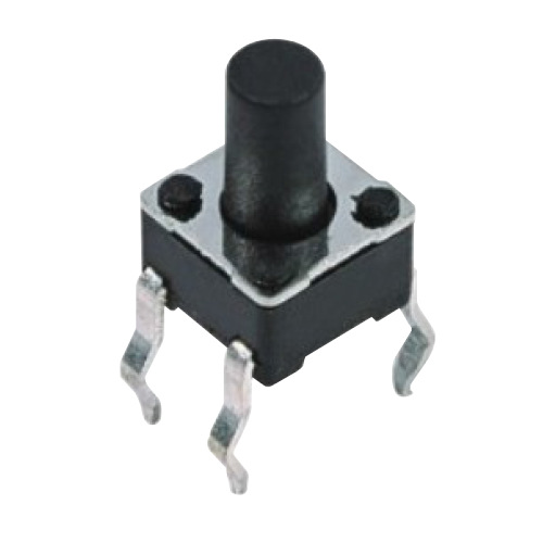 6x6插脚式高按钮轻触开关