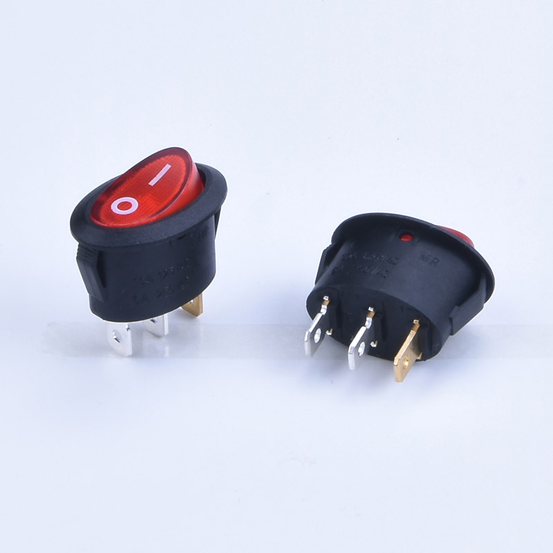 单刀单投船型开关椭圆形3