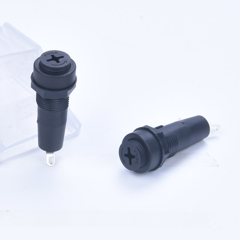 十字螺丝头保险管座3