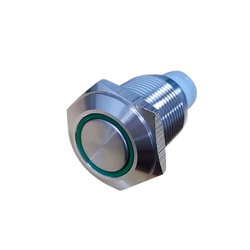 诚信厂家现货供应嘉腾防水带灯不锈钢按钮开关