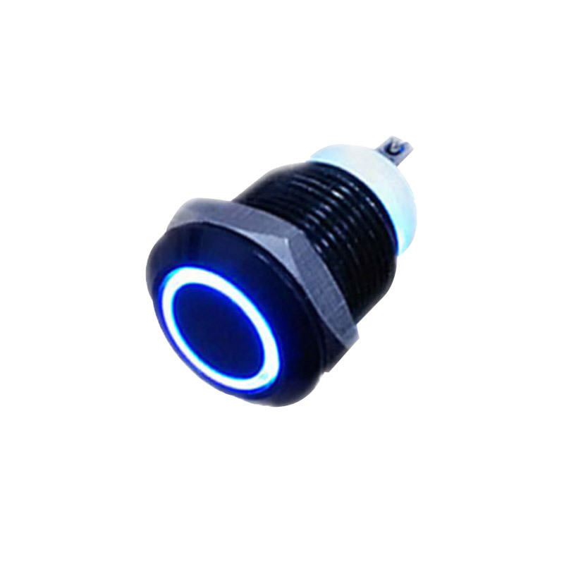 诚信厂家供应嘉腾指示灯自锁按键金属开关