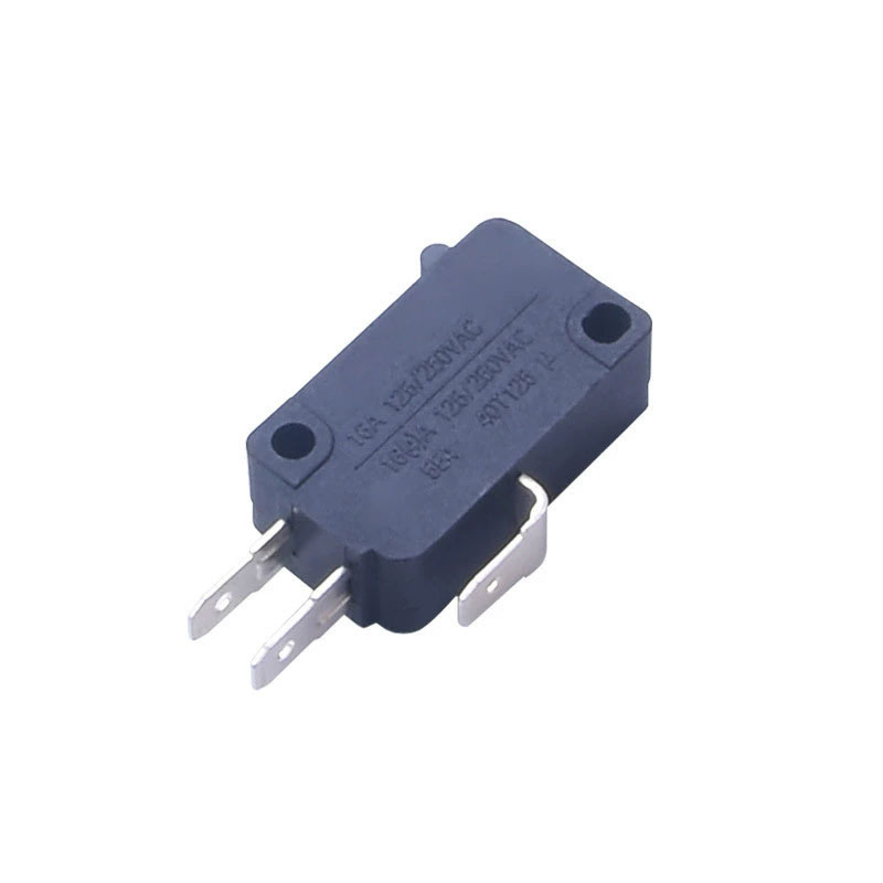 16A 250VAC 4.8*0.5端子快插端子三脚微动开关 大微动开关